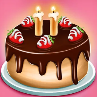 Cake Shop Cafe Pastries & Waffles cooking Game thumbnail
